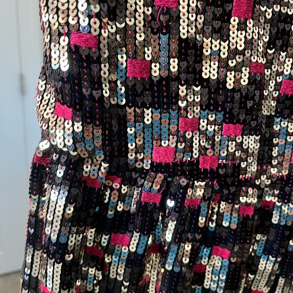 FRENCH CONNECTION | Sequin Mini Dress | Size Medium - Picture 7 of 9
